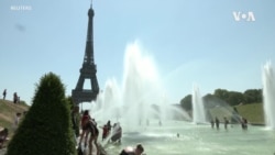 Parisians Swim in Fountains as Temperatures Soar in Europe
