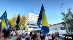 Protesti ispred OHR-a.