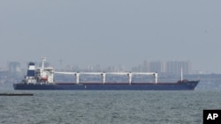 Tàu chở hàng cờ Sierra Leone chở 26.000 tấn ngô Ukraine đến Lebanon rời khỏi cảng Odesa vào ngày 1/8/2022. Đây là con tàu đầu tiên chở ngũ cốc của Ukraine khởi hành từ cảng Odesa theo một thỏa thuận môi giới quốc tế.