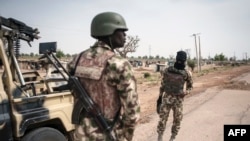 Tentara Nigeria di Negara Bagian Borno. (Foto: Stefan Heunis/AFP/Getty Images)