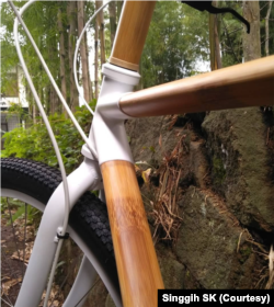 Material bambu menyumbang sekitar 40 persen dari keseluruhan material Spedagi. (Foto: Courtesy/Singgih SK)