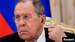 资料照：俄罗斯外交部长拉夫罗夫