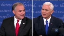 Хто зможе жорсткіше протистояти агресії Володимира Путіна - сперечалися кандидати у віце-президенти США на теледебатах. Відео