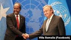 Hassan Sheekh iyo António Guterres