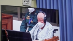 លោក ខៀវ សំផន ជាប់​ពន្ធនាគារ​អស់​មួយ​ជីវិត ក្នុង​ទីបញ្ចប់​នៃ​ដំណើរការ​កាត់ក្តី​របស់​តុលាការ​ខ្មែរក្រហម