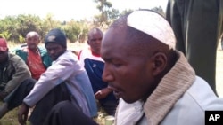 Ogiek land rights activists James Rana, recovering from wounds suffered in a recent attack on his home. Activists say it was an assassination attempt