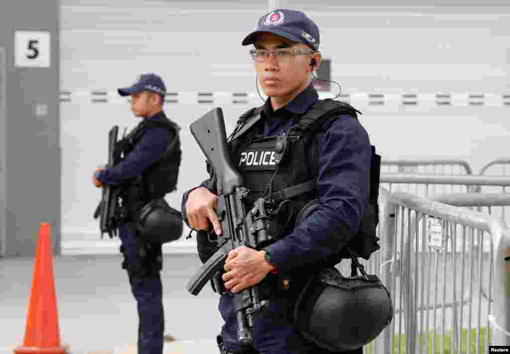 تدابیر جدی امنیتی در سنگاپور روی دست گرفته شده است