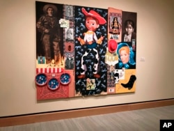 One of the pop-art installations inside the James Museum of Western & Wildlife Art in St. Petersburg, Fla. Most of the artists featured in the museum are still alive.