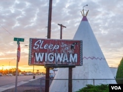 The Wigwam Motel in Holbrook, Arizona