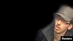 FILE - Salman Abedi, the bomber behind the Manchester suicide bombing, is seen in this image taken from CCTV on the night he committed the attack in this handout photo released, May 27, 2017, from the Greater Manchester Police.