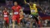 Bolt Sprints to Unprecedented 'Triple-Double'