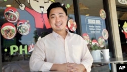 Jonathan Huynh, a 37-year-old chiropractor poses for a photo in Fountain Valley, Calif., Sept. 22, 2015.