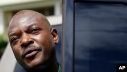 Le president sortant, Pierre Kkurunziza.