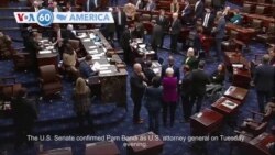 VOA60 America - Trump says US will take ownership of Gaza