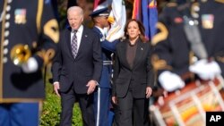 Џо Бајден и Камала Харис (11,11,2024)