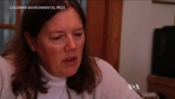 Environmental Prize Winner Opposes Fracking