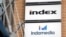 The logo of Hungary's main independent website Index, in Budapest, Hungary July 22, 2020.
