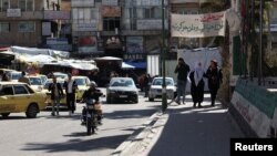 شەقامێکی سووەیدای سوریا