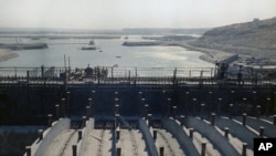 FILE - Tabqa dam at Ar-Raqqah, Syria during inauguration in 1973. 