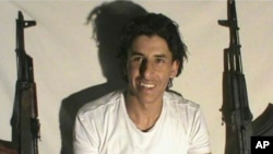 This image taken from a militant website associated with Islamic State extremists, posted Saturday, June 27, 2015, purports to show Tunisian gunman Seifeddine Rezgui who killed dozens of people in the Tunisian beach resort of Sousse on June 26, 2015.