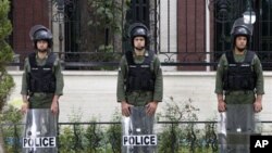 Police officers in Tehran (file photo)
