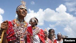 Wanawake wa Kimasai huko Tanzania. Decemba 14, 2024. Picha na REUTERS/Onsase Juma.