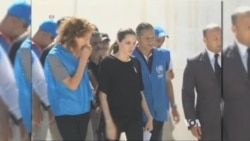 Actress Jolie Pitt Tells of Syrian Refugees' Suffering