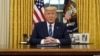 Obraćanje predsednika Donalda Trampa naciji iz Ovalne kancelarije povodom koronavirusa (Foto: Reuters)