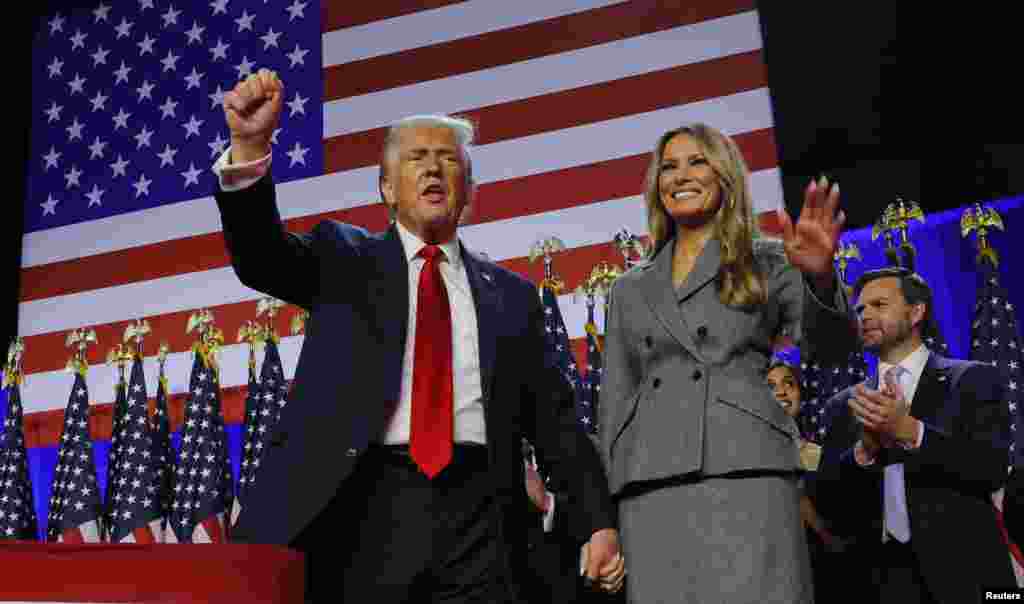 ډونالډ ټرمپ یو ځل بیا د منتخب ولسمشر په توګه د متحده ایالاتو ولسمشریزې ټاکنې وګټلې 