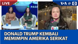 Laporan VOA untuk Indosiar: Donald Trump Kembali Memimpin Amerika Serikat