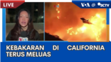 Laporan VOA untuk SCTV: Kebakaran di California Terus Meluas