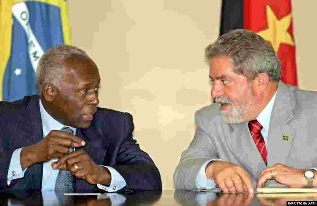 José Eduardo dos Santos e "Lula" da Silva