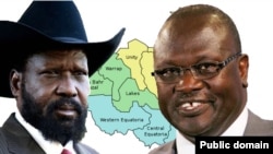 Presiden Sudan Selatan, Salva Kiir dan pemimpin pemberontak Rieck Machar akan berunding di Ethiopia (foto: dok). 