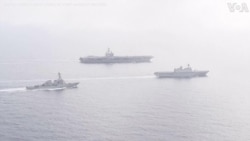 South Korea and US Stage Rare Drills with Aircraft Carrier 