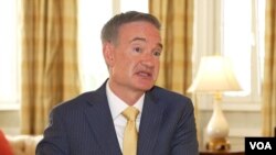 Ambassador Michael Carpenter: "My personal view is that the Kremlin has likely not abandoned its plan to maintain control over all of Ukraine. ... And that is why you've seen President Biden really take a leadership role ... in providing the most advanced U.S. capabilities" to Ukraine.