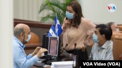 Diputados oficialistas nicaragüenses. Foto archivo VOA