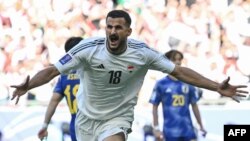 آیمن حسین مهاجم تیم ملی عراق