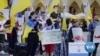 As World's Attention Wanes, Ukrainian Students Keep Rallying