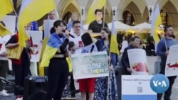 As World's Attention Wanes, Ukrainian Students Keep Rallying