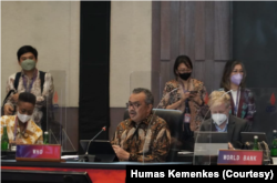 Dana dalam skema FIF akan dikelola bersama antara WHO dan Bank Dunia untuk menghadapi kemungkinan pandemi di masa depan. (Foto: Humas Kemenkes)