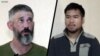 از راست: اندی هوین و الکساندر دروک، شهروندان آمریکایی اسیر در شرق اوکراین