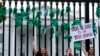 Demonstrators at White House Protest Overturn of Roe v. Wade