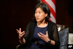 资料照：美国贸易代表戴琪