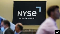 資料圖：紐約證券交易所大廳。 (2022年6月22日)