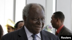 Le président kenyan Mwai Kibaki (archives)