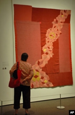 Marie Watt's In the Garden (Corn, Beans, and Squash) pays homage to three traditional American Indian foods.