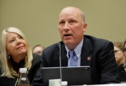 Rep. Chip Roy, R-Texas, testifies before a House Oversight Committee hearing on family separation and detention centers, July 12, 2019, on Capitol Hill in Washington.