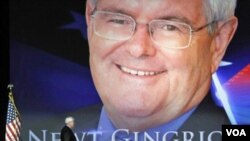 Newt Gingrich mencalonkan diri dalam nominasi calon presiden dari Partai Republik di Amerika (9/5).
