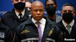 Wali Kota New York, Eric Adams (foto: dok).