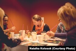 Учні на уроці Марини